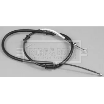 Tirette à câble, frein de stationnement BORG & BECK OEM 51706677