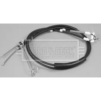 Tirette à câble, frein de stationnement BORG & BECK OEM 5030119