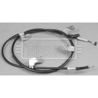 Tirette à câble, frein de stationnement BORG & BECK OEM 47560S6AG53