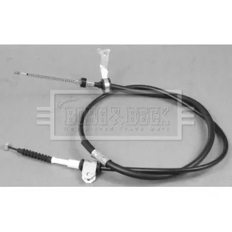 Tirette à câble, frein de stationnement BORG & BECK OEM 4643020680