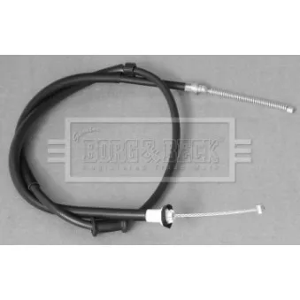 Tirette à câble, frein de stationnement BORG & BECK OEM 9S512A603AA