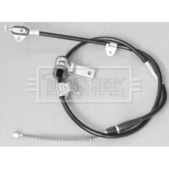 Tirette à câble, frein de stationnement BORG & BECK OEM 54401M68K00