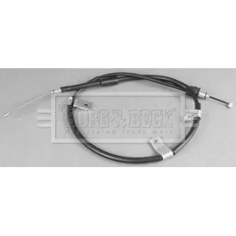 Tirette à câble, frein de stationnement BORG & BECK OEM 5977007410