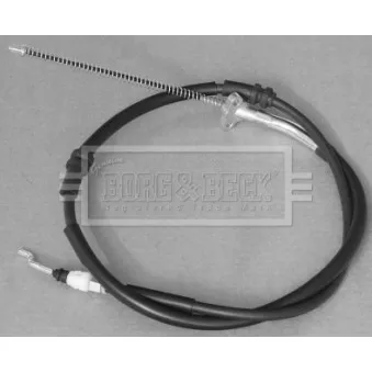 Tirette à câble, frein de stationnement BORG & BECK OEM 2H0609721B
