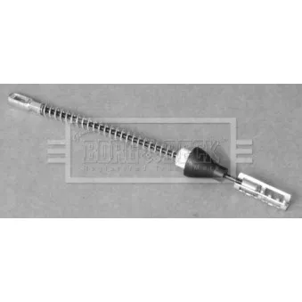 Tirette à câble, frein de stationnement BORG & BECK BKB3261 pour OPEL ASTRA 1.6 - 105cv