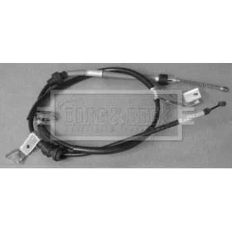 Tirette à câble, frein de stationnement BORG & BECK OEM 47560S10A03
