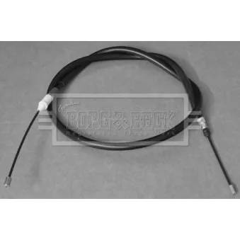 Tirette à câble, frein de stationnement BORG & BECK OEM 8200029461