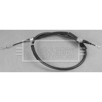 Tirette à câble, frein de stationnement BORG & BECK OEM 8Z0609721E