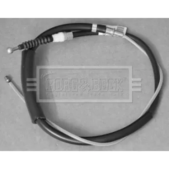 Tirette à câble, frein de stationnement BORG & BECK OEM 1K0609721BG