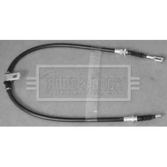 Tirette à câble, frein de stationnement BORG & BECK OEM 36530MB00B