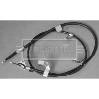 Tirette à câble, frein de stationnement BORG & BECK OEM 4643002121