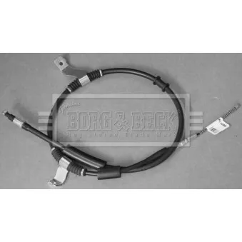 Tirette à câble, frein de stationnement BORG & BECK BKB3399