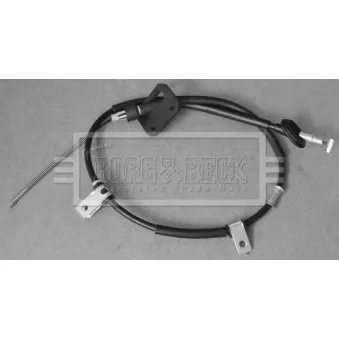 Tirette à câble, frein de stationnement BORG & BECK OEM 5442065D00