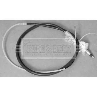 Tirette à câble, frein de stationnement BORG & BECK OEM 34401166237