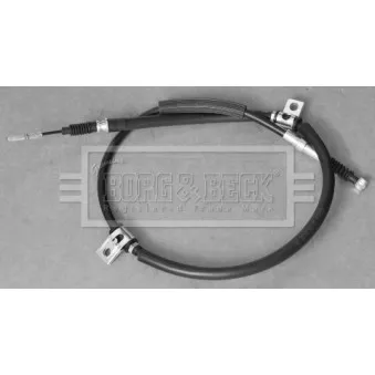 Tirette à câble, frein de stationnement BORG & BECK OEM 597703A600