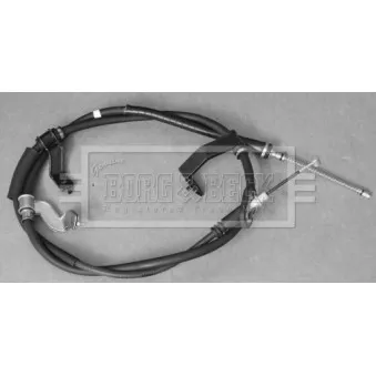 Tirette à câble, frein de stationnement BORG & BECK OEM 597702E500