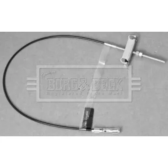 Tirette à câble, frein de stationnement BORG & BECK OEM 4060870