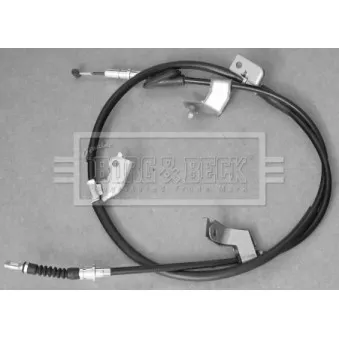 Tirette à câble, frein de stationnement BORG & BECK OEM 47560S5SE14