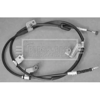Tirette à câble, frein de stationnement BORG & BECK OEM 47510S5SE12
