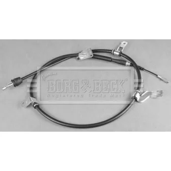 Tirette à câble, frein de stationnement BORG & BECK OEM 59760A2310