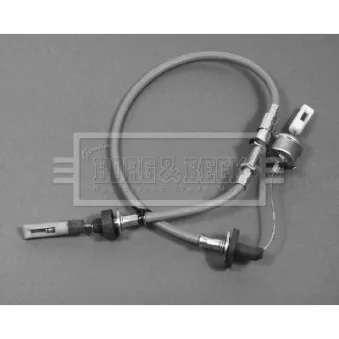 Tirette à câble, commande d'embrayage BORG & BECK BKC1234