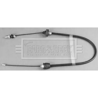 BORG & BECK BKC2066 - Tirette à câble, commande d'embrayage