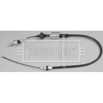 BORG & BECK BKC2099 - Tirette à câble, commande d'embrayage