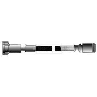 BORG & BECK BKS2039 - Câble flexible de commande de compteur