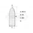 BORG & BECK BSG3461 - Joint-soufflet, direction