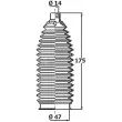 BORG & BECK BSG3464 - Joint-soufflet, direction