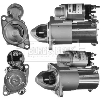 Démarreur BORG & BECK BST2283 pour OPEL ZAFIRA 1.6 CNG Turbo - 150cv
