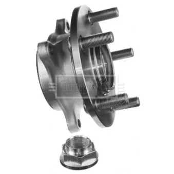 Roulement de roue avant BORG & BECK BWK1493