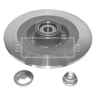 Roulement de roue arrière BORG & BECK OEM 8200649353
