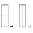 Coussinet de bielle FAI AutoParts [BB2026-025]