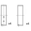 FAI AutoParts BB2080-STD - Coussinet de bielle