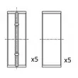 FAI AutoParts BM1045-025 - Coussinet de vilebrequin
