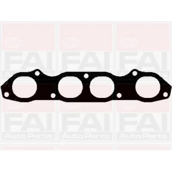 Jeu de joints d'étanchéité, collecteur d'échappement FAI AutoParts OEM 18115PCX004