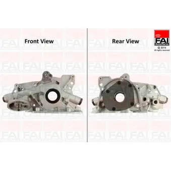 FAI AutoParts OP207 - Pompe à huile
