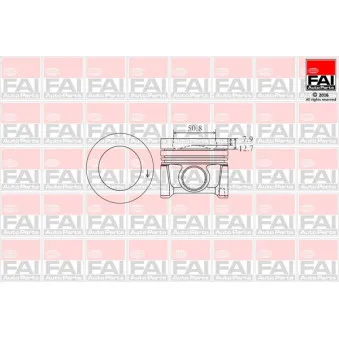 Piston FAI AutoParts PK1-000