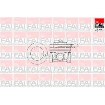 Piston FAI AutoParts PK1-050