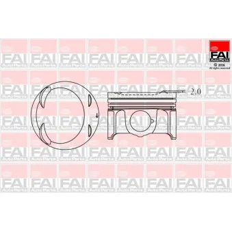 FAI AutoParts PK14-000 - Piston