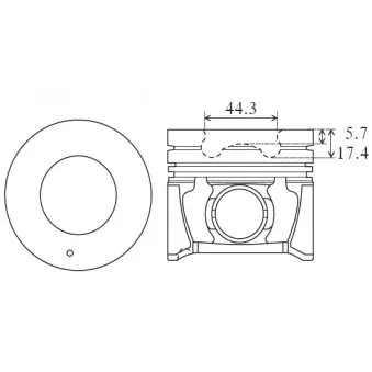 Piston FAI AutoParts PK29-000