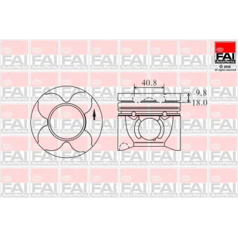 FAI AutoParts PK7-000 - Piston