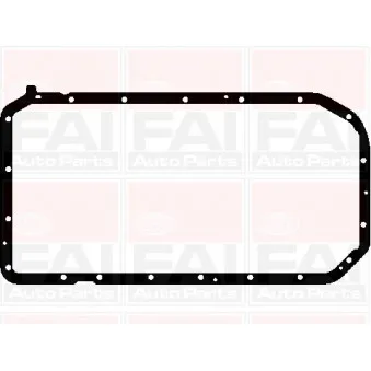 FAI AutoParts SG753 - Joint d'étanchéité, carter d'huile