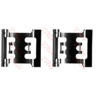 TRW PFK244 - Kit d'accessoires, plaquette de frein à disque