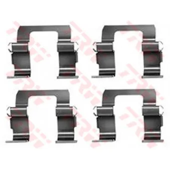 Kit d'accessoires, plaquette de frein à disque TRW OEM 4101102000