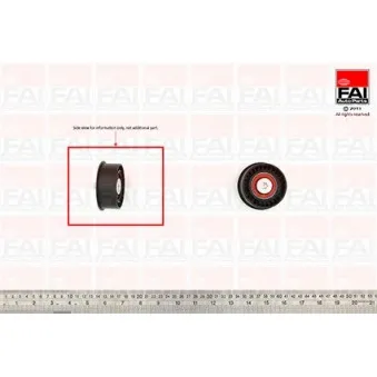 FAI AutoParts T9400 - Poulie renvoi/transmission, courroie de distribution