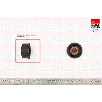 FAI AutoParts T9501 - Poulie renvoi/transmission, courroie de distribution