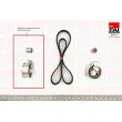 FAI AutoParts TBK166 - Kit de distribution