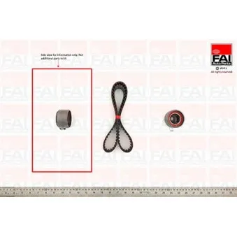 Kit de distribution FAI AutoParts TBK464